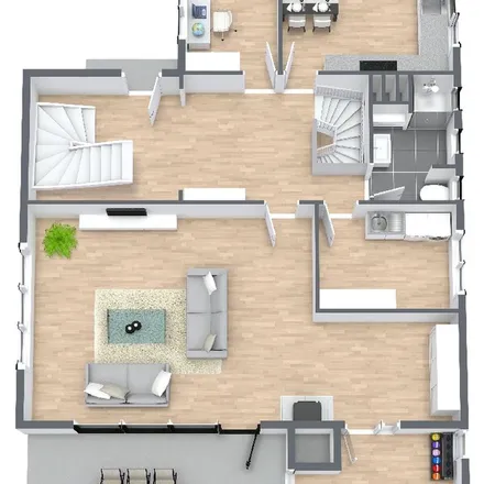 Rent this 6 bed apartment on Rewe Kundenparkplatz in In der Kumme, 53639 Königswinter