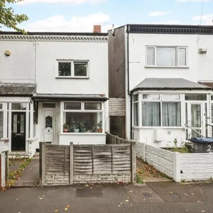 Buy this 3 bed house on Oliver Road in Erdington, B23 6QD