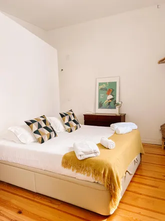 Rent this 12 bed room on Downtown Charming Apartment in Travessa da Madalena, 1100-177 Lisbon