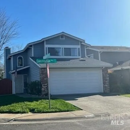Rent this 3 bed house on 101 Constitution Avenue in Vacaville, CA 95687