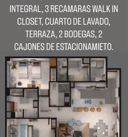 Buy this 2 bed apartment on Ciudadela Urban Village in Avenida Labná 1437, El Zapote