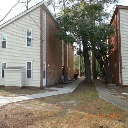 Rent this 2 bed townhouse on 501 Barberton Drive in Virginia Beach, VA 23451
