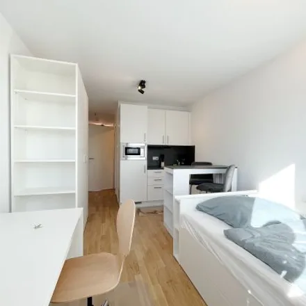 Rent this studio apartment on Lesswire in Rudower Chaussee 30, 12489 Berlin