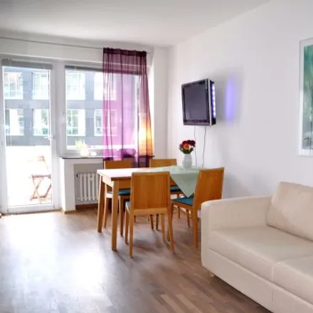 Rent this 2 bed apartment on Brückenstraße 25 in 40221 Dusseldorf, Germany