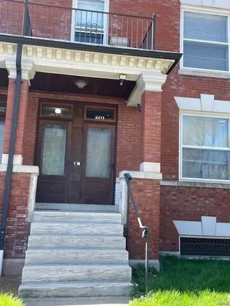 Rent this 2 bed condo on 4410-4412 Laclede Avenue in St. Louis, MO 63110