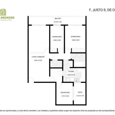 Buy this 3 bed apartment on Fray Justo Santa María de Oro 2455 in Palermo, C1425 BHT Buenos Aires