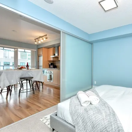 Rent this 1 bed condo on Spadina in Toronto, ON M5V 0E9