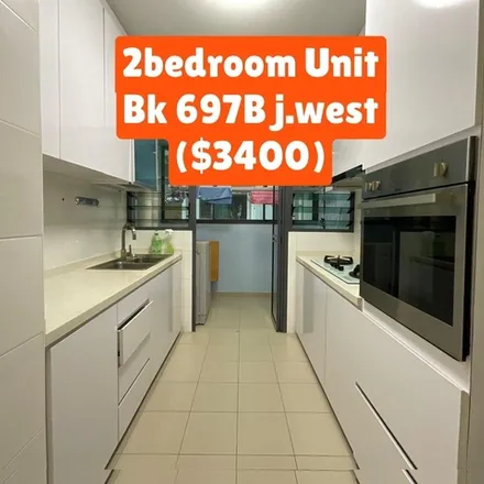 Rent this 2 bed apartment on 697B Jurong West Central 3 in Singapore 642697, Singapore