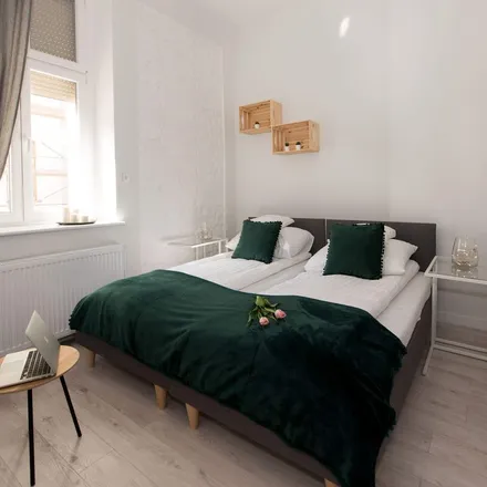 Rent this 1 bed apartment on Antoniego Małeckiego 21 in 60-731 Poznań, Poland
