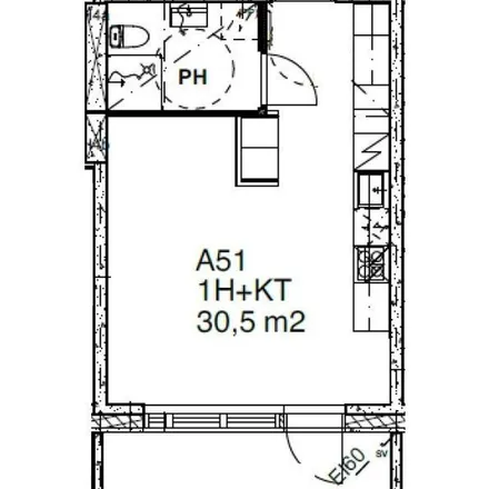 Rent this 1 bed apartment on Makkarajärvenkatu 52 in 33720 Tampere, Finland