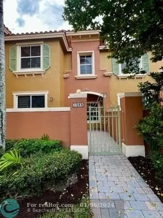 Rent this 3 bed townhouse on 1003 Southwest 143rd Avenue in Pembroke Pines, FL 33027