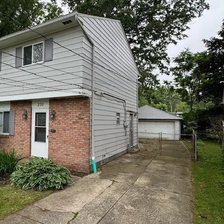 Rent this 3 bed house on 230 Courtland Blvd in Eastlake, Ohio