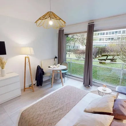 Rent this 1 bed apartment on 19 Allée de Fontainebleau in 75019 Paris, France