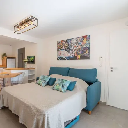Rent this 1 bed duplex on Boulevard de Saint-Raphaël in 83240 Cavalaire-sur-Mer, France