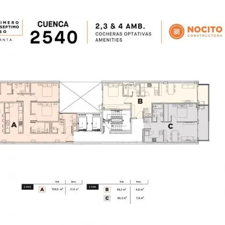 Buy this 3 bed apartment on Cuenca 2535 in Villa del Parque, C1417 FYN Buenos Aires
