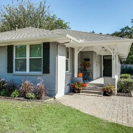 Buy this 3 bed house on 4924 Alcott Street in Dallas, TX 75206