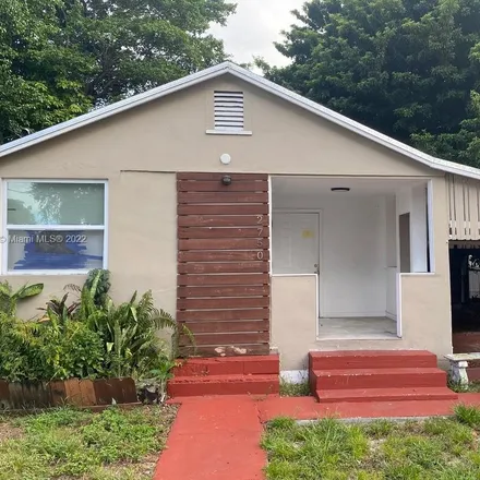 Rent this 3 bed house on 2728 Northwest 30th Street in Fronton Trailer Park, Miami