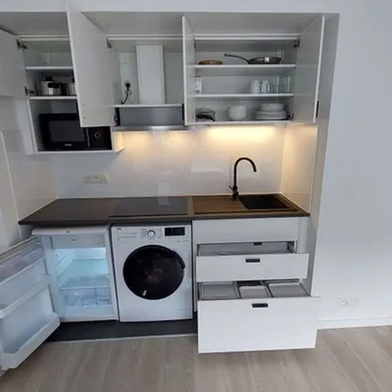 Rent this 1 bed apartment on Italiëlei 227-233 in 2000 Antwerp, Belgium