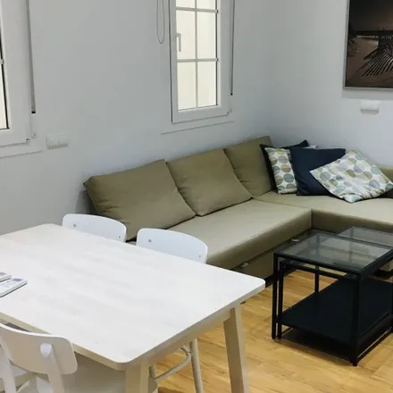Rent this 1 bed apartment on Plaza de Aragón in Madrid, Spain