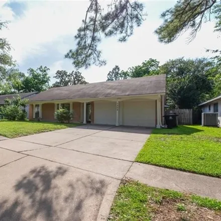 Rent this 3 bed house on 7208 Pella Drive in Houston, TX 77036