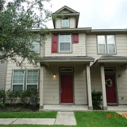 Rent this 3 bed house on 16806 Mammoth Springs Drive in Canyon Lakes at Stonegate, Harris County