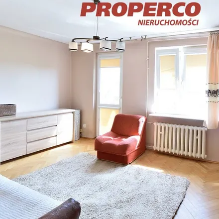 Rent this 2 bed apartment on Tarnowska in 25-386 Kielce, Poland
