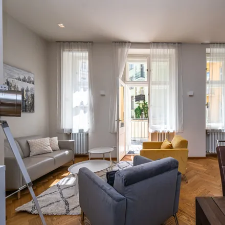 Rent this 1 bed apartment on Vězeňská 4 in 110 00 Prague, Czechia