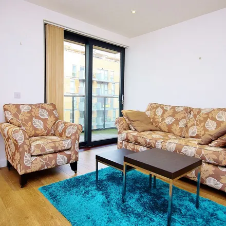 Rent this 1 bed apartment on Casson Apartments in 43 Upper North Street, Canary Wharf