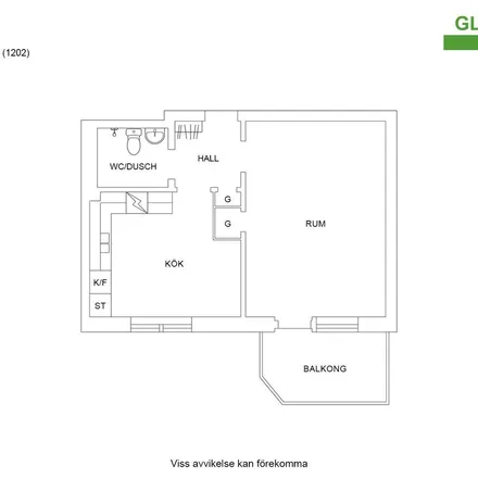 Rent this 1 bed apartment on Österled in 732 45 Arboga, Sweden