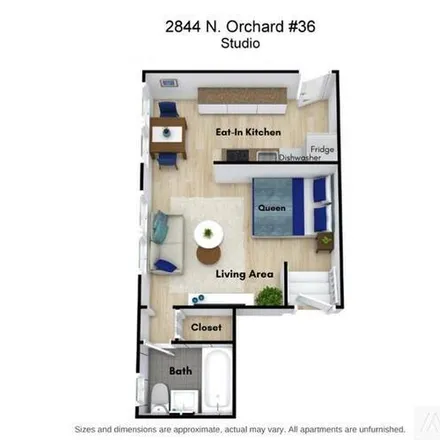 Image 1 - 2844 N Orchard St, Unit CL-36 - Apartment for rent