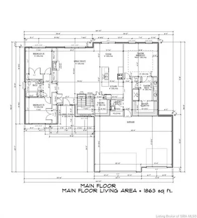 Image 2 - 3333 Lawrence Banet Road, Floyd County, IN 47119, USA - House for sale