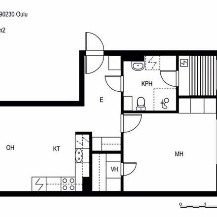 Rent this 2 bed apartment on Peltolankaari 15 in 90230 Oulu, Finland