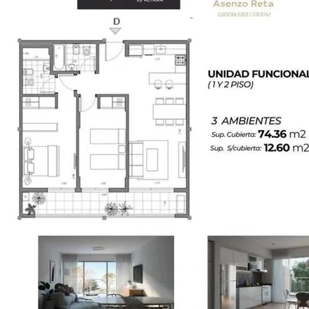 Buy this 2 bed apartment on Avenida General Mosconi 3855 in Villa Devoto, C1419 GGI Buenos Aires