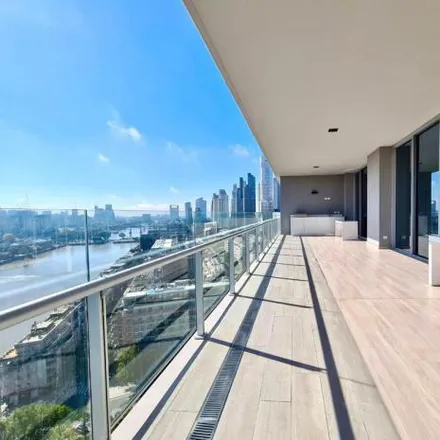 Rent this 3 bed apartment on Juana Manso 1813 in Puerto Madero, C1107 CHG Buenos Aires