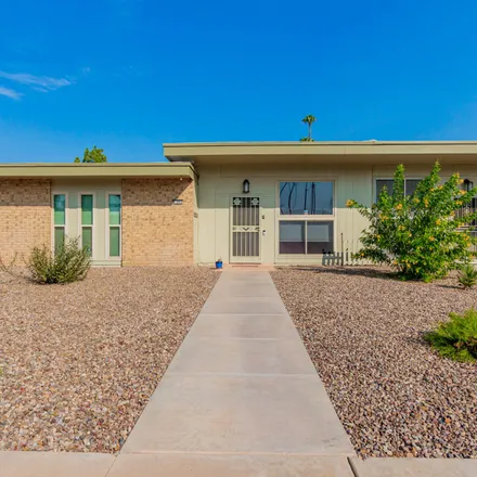 Buy this 2 bed townhouse on 13003 North 100th Avenue in Sun City, AZ 85351