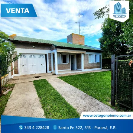 Buy this 3 bed house on Las tacuaras in Departamento Paraná, 3126 Villa Urquiza