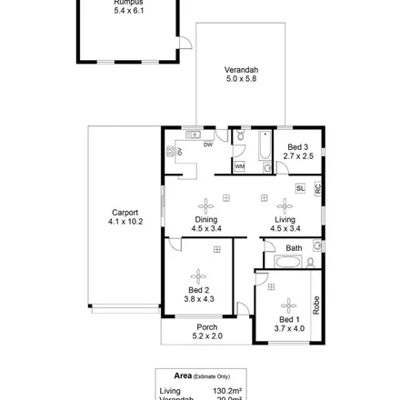 Rent this 3 bed apartment on Princes Street in Croydon SA 5008, Australia