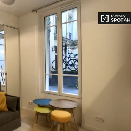 Rent this studio apartment on 18 Rue Juliette Lamber in 75017 Paris, France