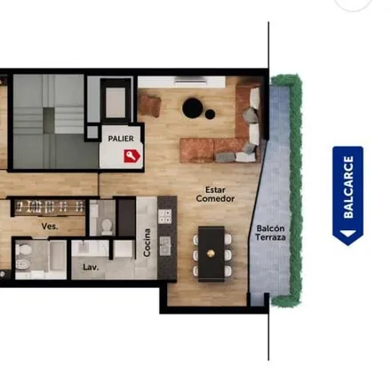 Buy this 2 bed apartment on Ferretería Brown in Almirante Brown, Rosario Centro