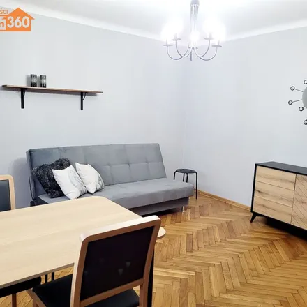 Rent this 2 bed apartment on Aleja Harcerzy Legionistów in 90-009 Łódź, Poland
