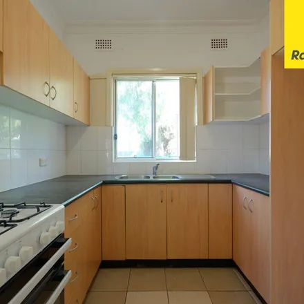 Rent this 3 bed apartment on 32 Victoria Street East in Lidcombe NSW 2141, Australia