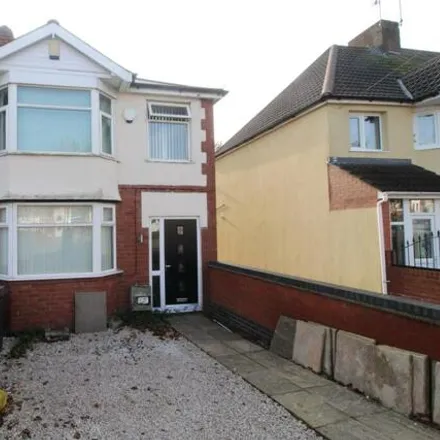 Buy this 3 bed house on 111 Roland Avenue in Coventry, CV6 4HS