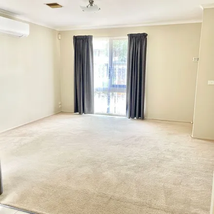 Rent this 3 bed apartment on Coleridge Drive in Delahey VIC 3037, Australia