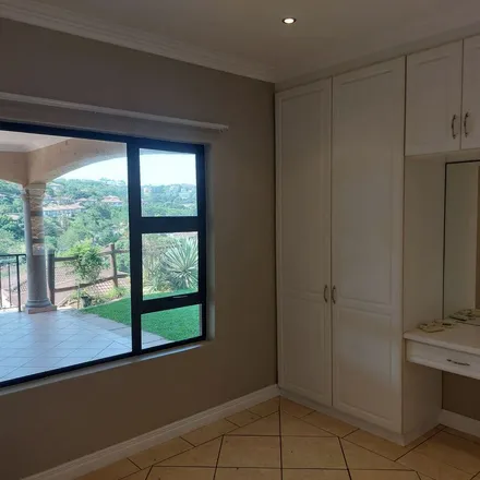 Rent this 3 bed townhouse on William Campbell Drive in La Lucia, Umhlanga Rocks