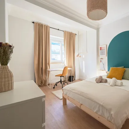 Rent this 7 bed room on Rua Guilhermina Suggia in 1749-113 Lisbon, Portugal