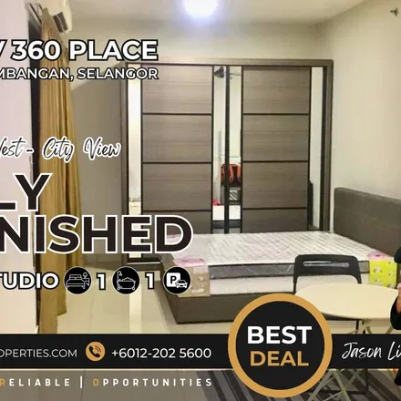 Rent this 1 bed apartment on Jalan Raya 2 in Seri Serdang, 43300 Subang Jaya
