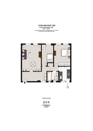 Image 6 - Poltrona Frau, 147-153 Fulham Road, London, SW3 6SD, United Kingdom - Apartment for rent