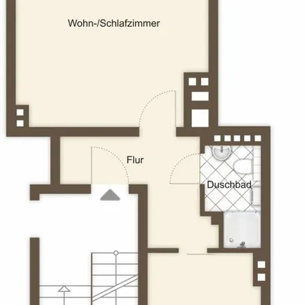 Rent this 1 bed apartment on Hartwigstraße 25 in 27574 Bremerhaven, Germany