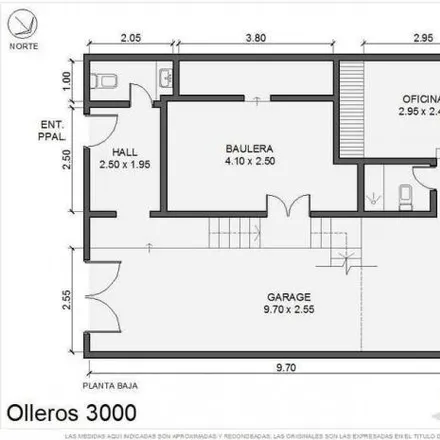 Buy this 3 bed house on Olleros 3085 in Colegiales, C1426 CQO Buenos Aires