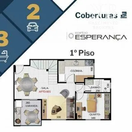 Buy this 3 bed apartment on Rua Christovam Molinari in Santa Catarina, Juiz de Fora - MG